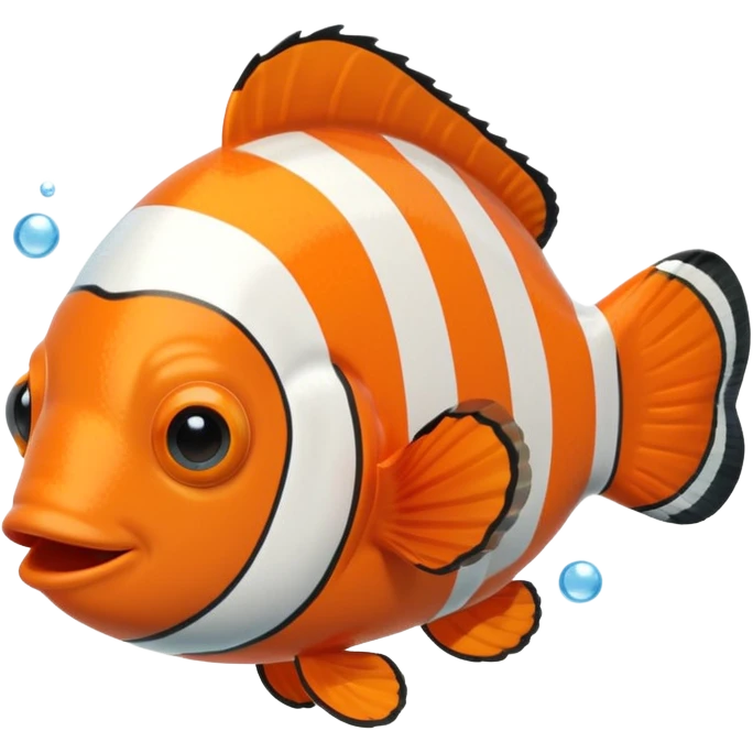 cute clownfish emoji