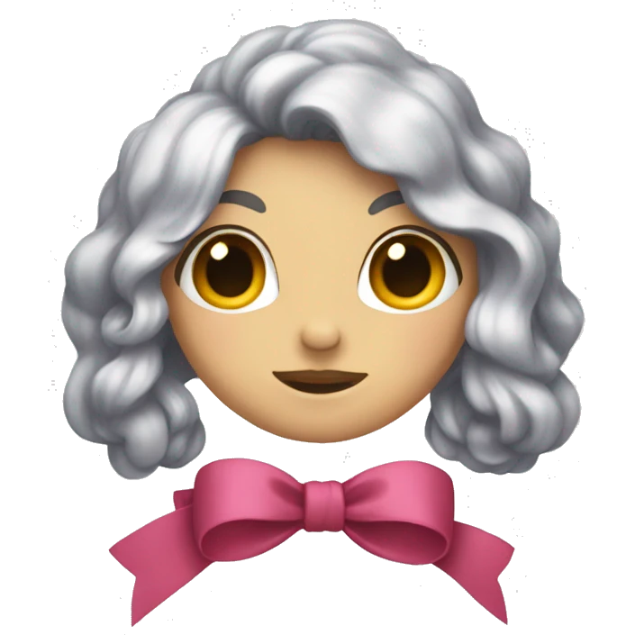 Coquete bow emoji