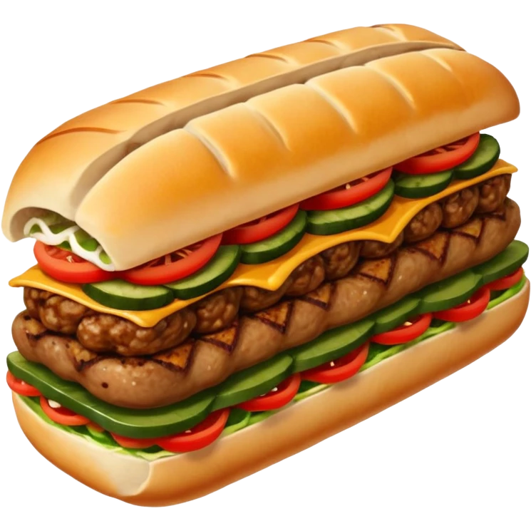 make me a kebab in bread

 emoji