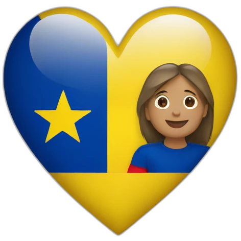 ecuador love france emoji