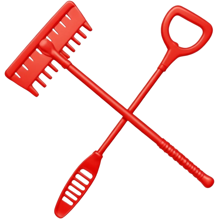 chunky toy rake emoji