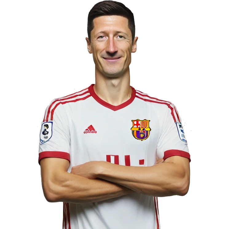 lewandowski Barselona emoji
