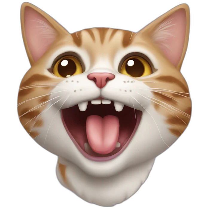 cat tounge emoji