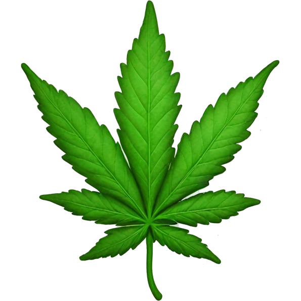 Cannabis leaf emoji