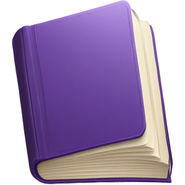 purple book emoji