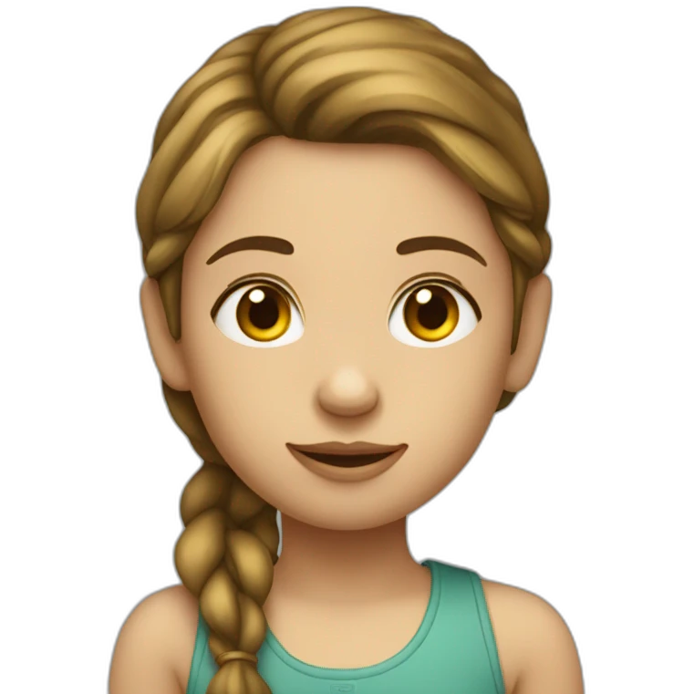 Une fille sur un garcon emoji