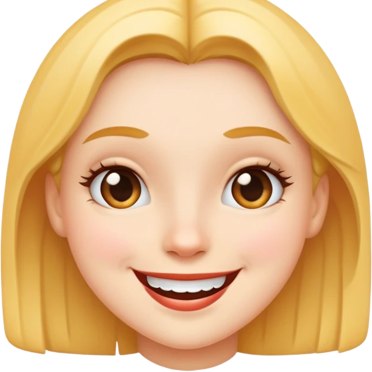 Funny girl emoji