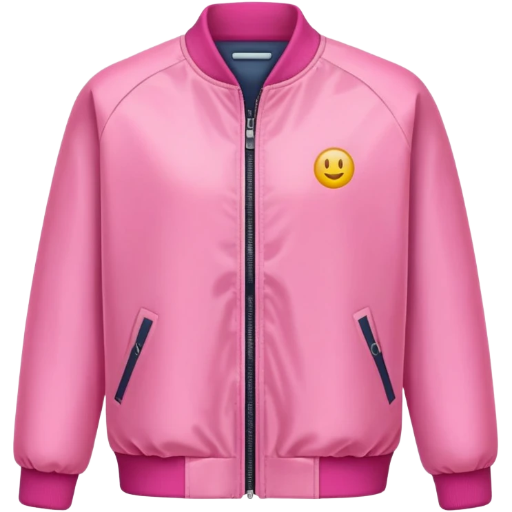Pink jacket emoji