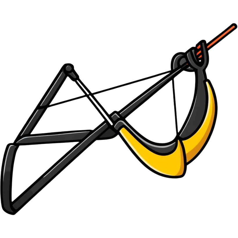 slingshot cartoonish sticker style emoji