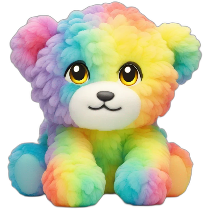 rainbow jellycat emoji