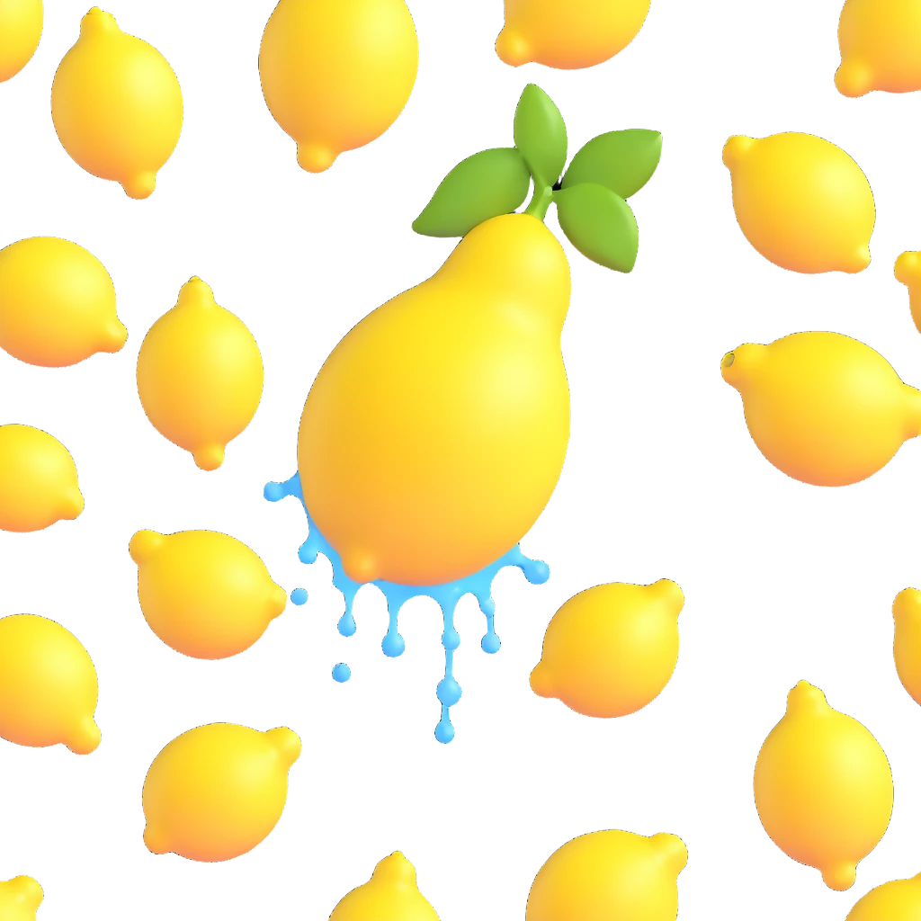 lemon squirt emoji