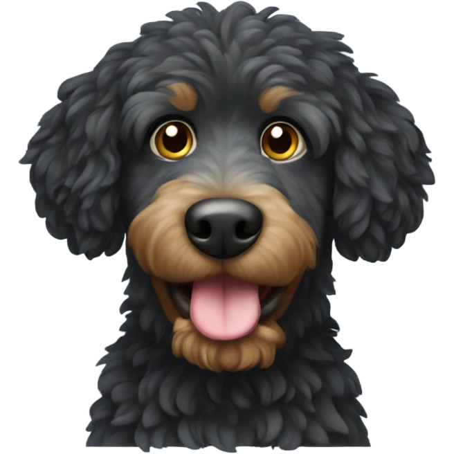 Barbet dog emoji