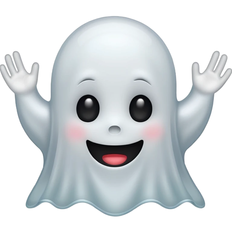 cute ghost emoji