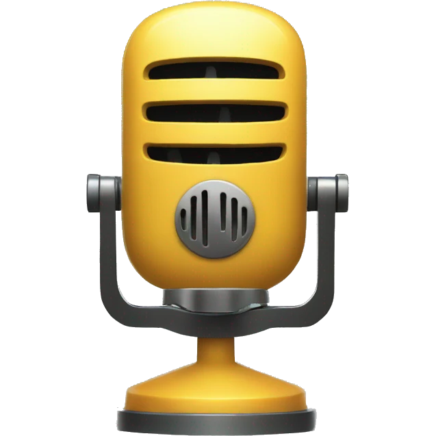 crypto with podcast microphone emoji