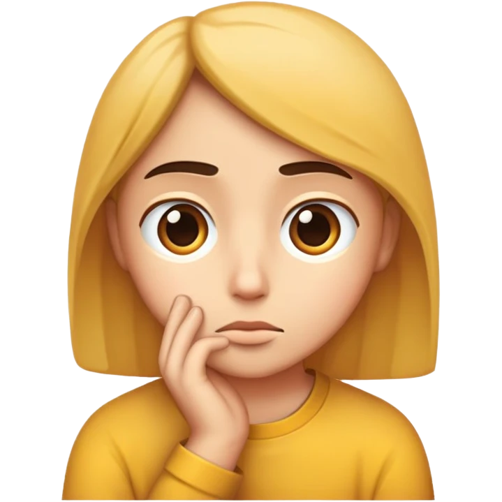 Pensando emoji