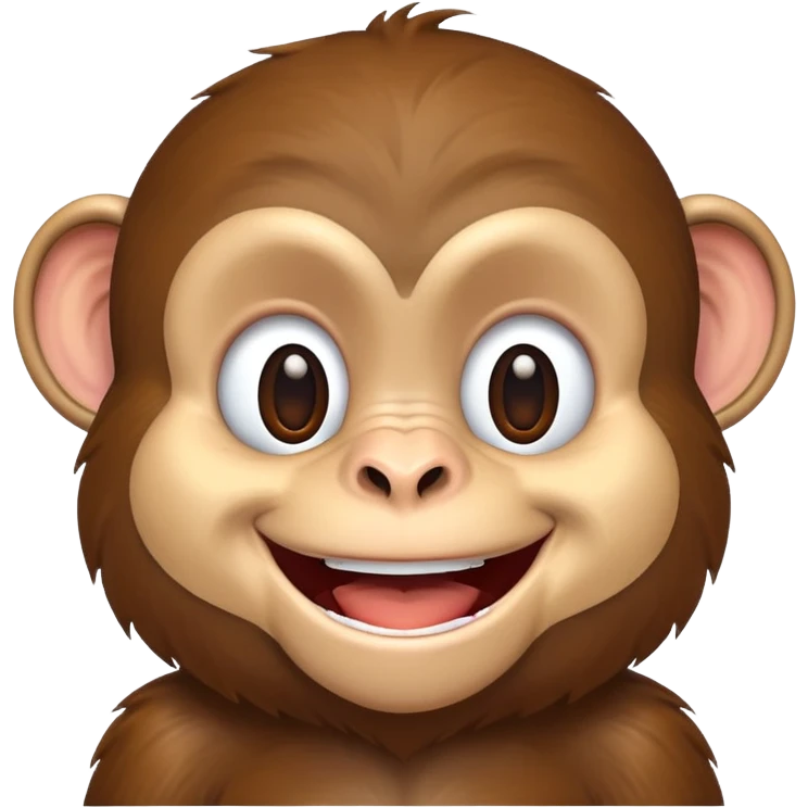 happy monkey emoji