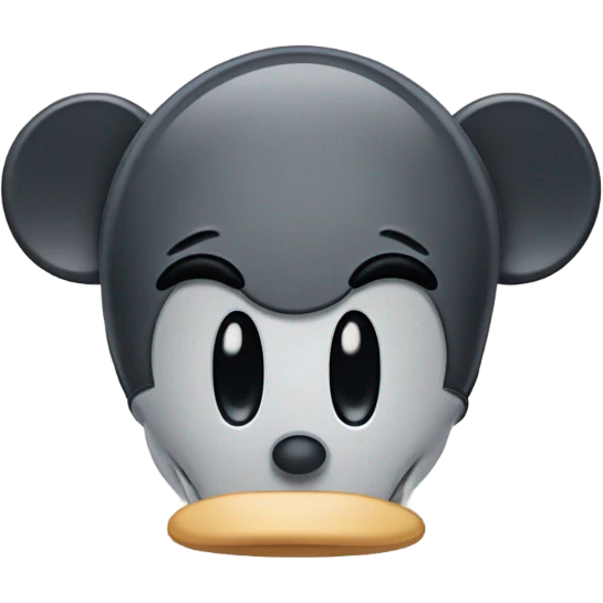 micky mouse triste emoji