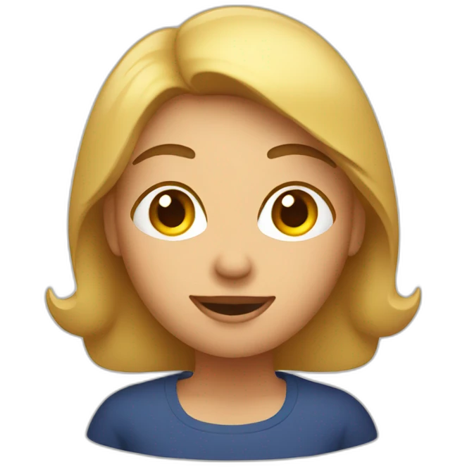 A mom with a beer in her hands emoji