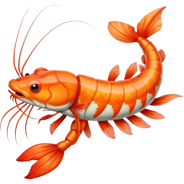 Tiger-Prawn-Koi-Fish emoji