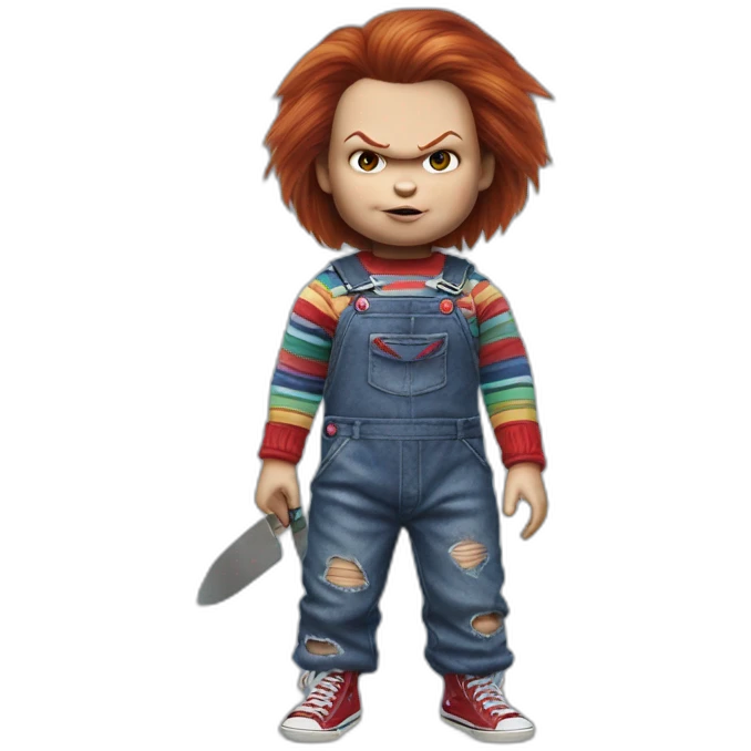 Poupée chucky emoji