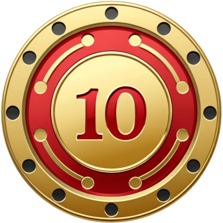 thick casino token emoji