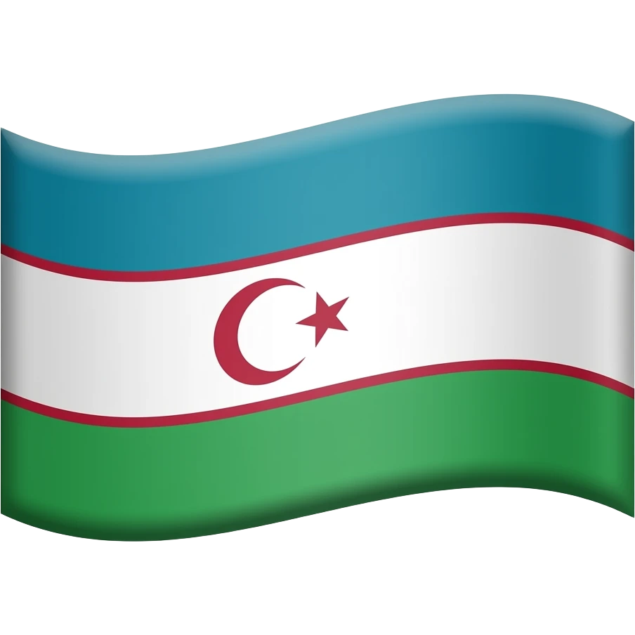 Turkestan  flag emoji