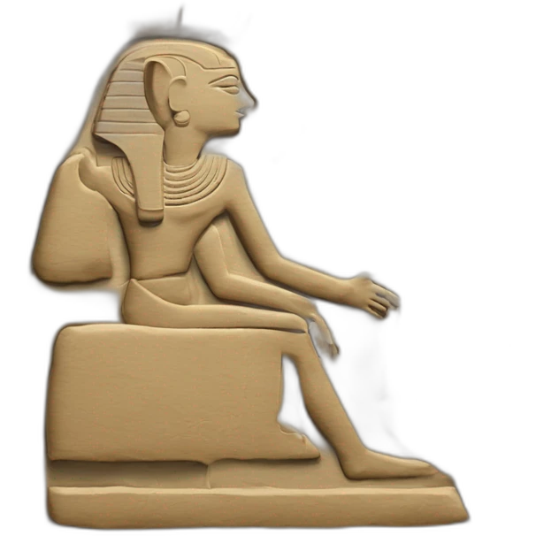 make an Egyptian Rosetta Stone with hieroglyphs and cuneiform emoji