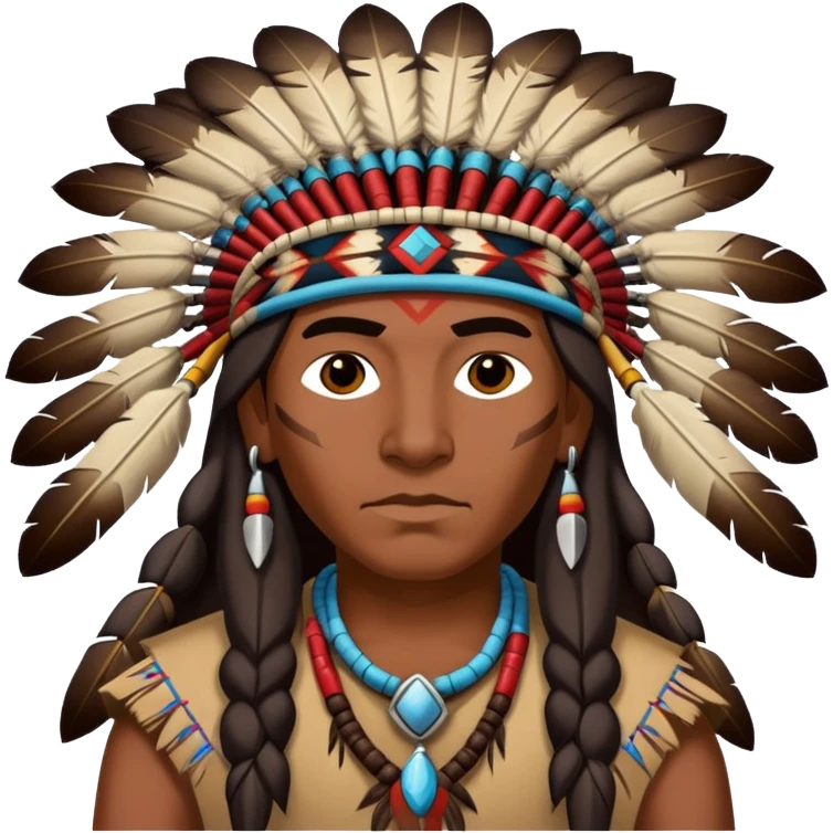 Native American Apache  emoji