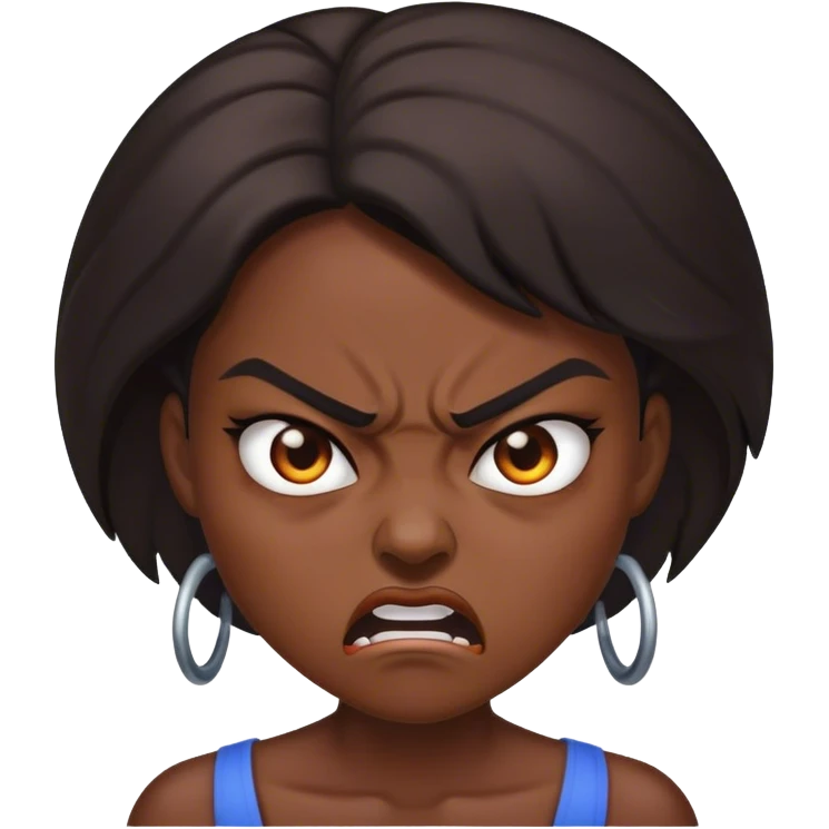 mulher furiosa emoji
