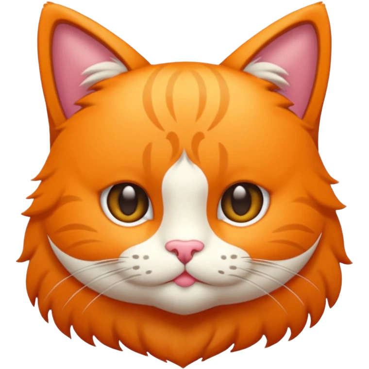 tierno gatito naranja emoji