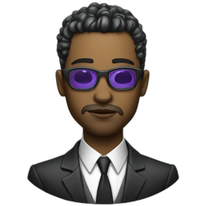 lawyer in cyberpunk style emoji