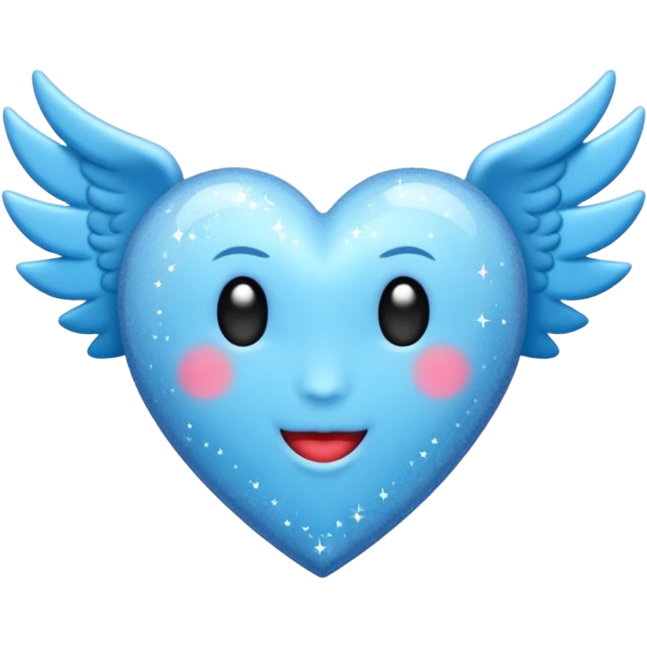 Emojis celestes de Disney: corazón, hada, glitter emoji