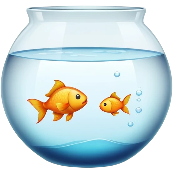 Empty fishbowl emoji
