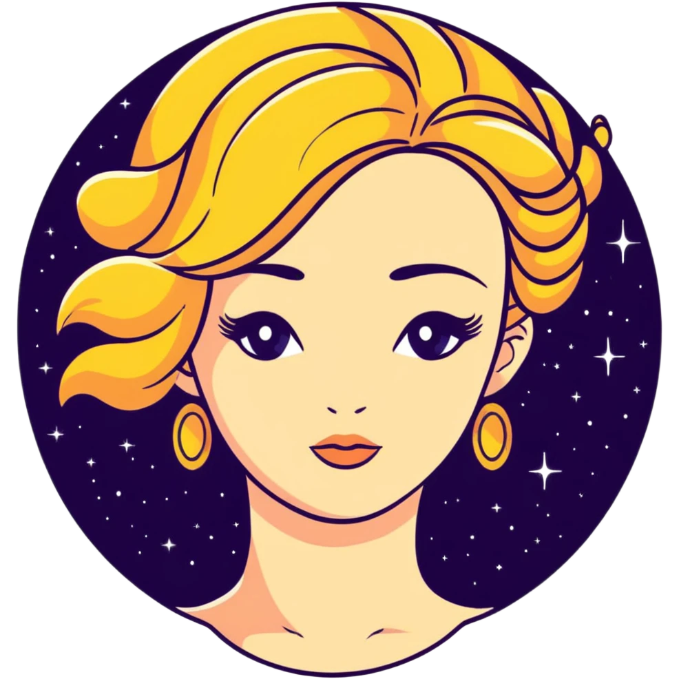 closeup head portrait of universe goddess Sophia with pretty perfect feminine attractive face, cosmic beauty with detailed delicate facial features, head only isolated, no body emoji