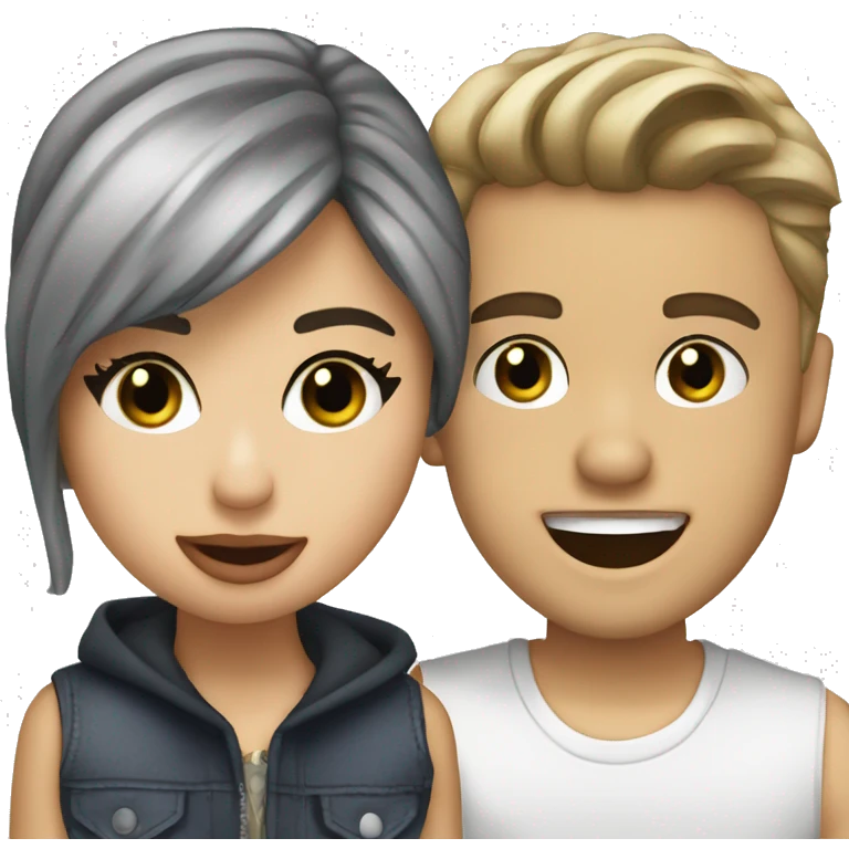 Selena Gomez and Justin Bieber  emoji