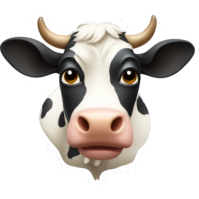 Banned cow emoji