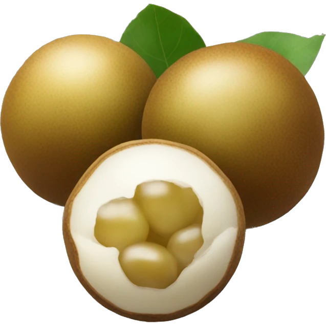 longan fruit emoji