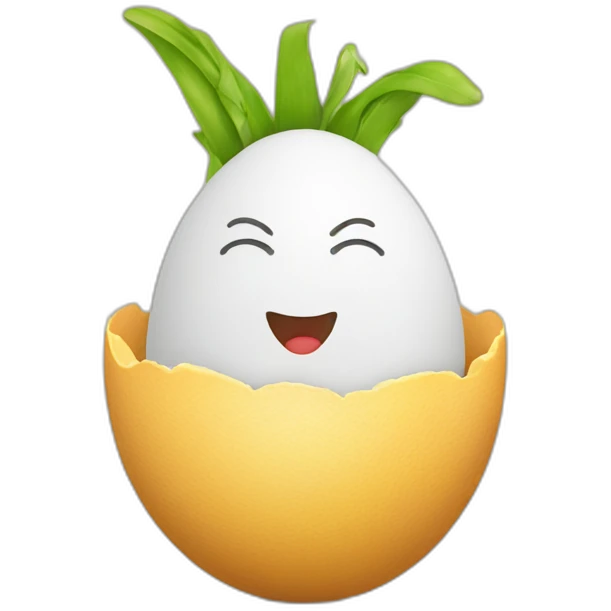 egg with a cornw emoji