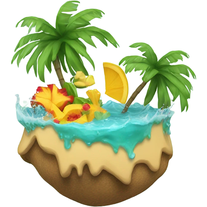 Tropical Splash  emoji