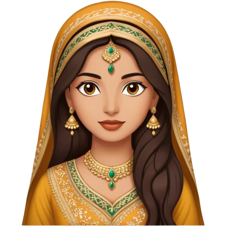 Gorgeous Pakistani lady emoji