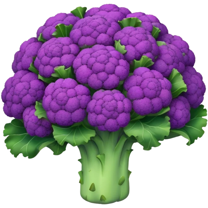 cosmic purple brokkoli emoji