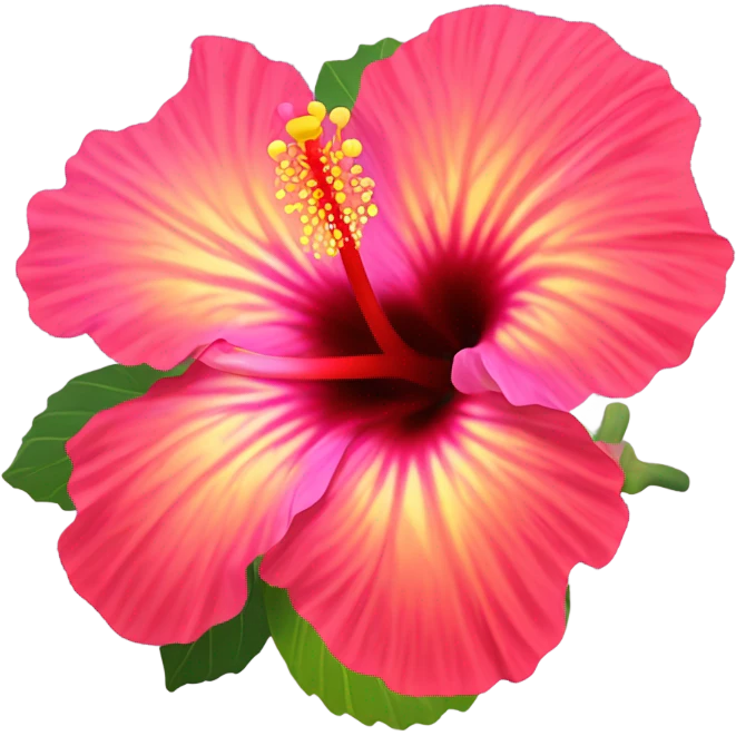 Hibiscus emoji