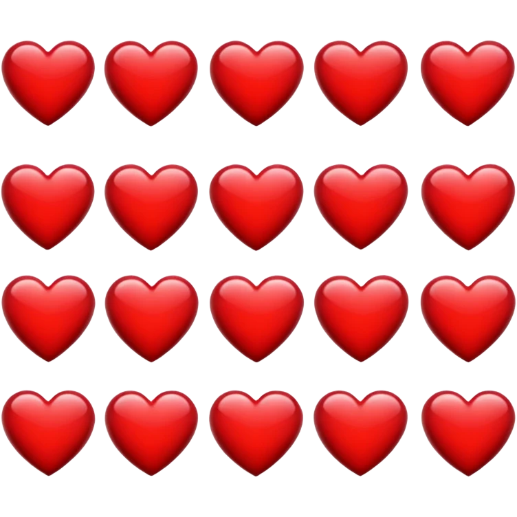 Hearts emoji