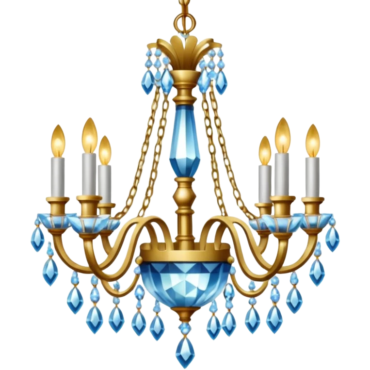 crystal chandelier emoji