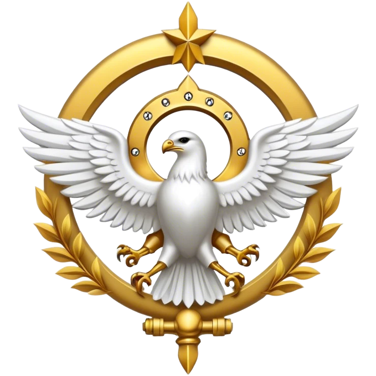 dominus' emblem with a touch of white emoji