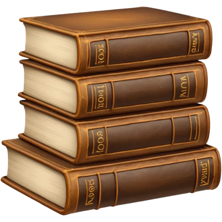 stack of books emoji