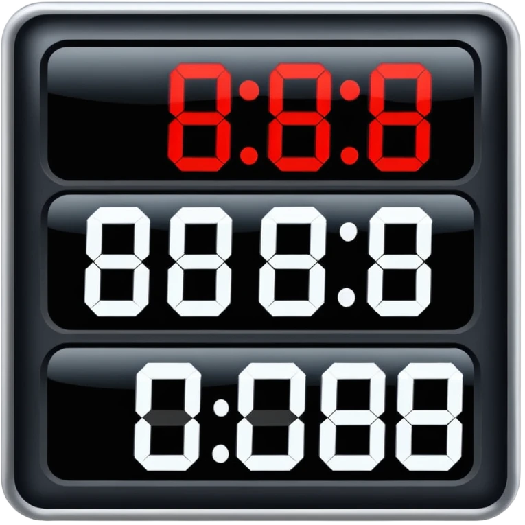 olympic score board affichant 9.58s  emoji