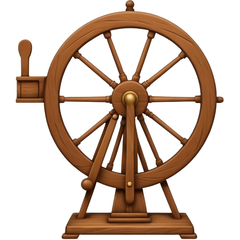 I want a traditional spinning wheel. emoji