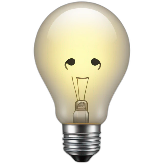 Light Bulb emoji