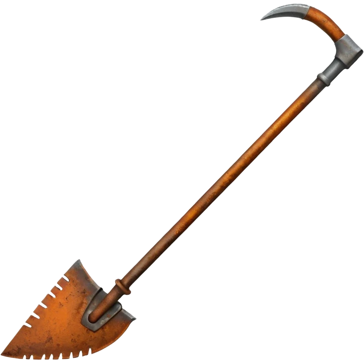 Sickle and hoe emoji
